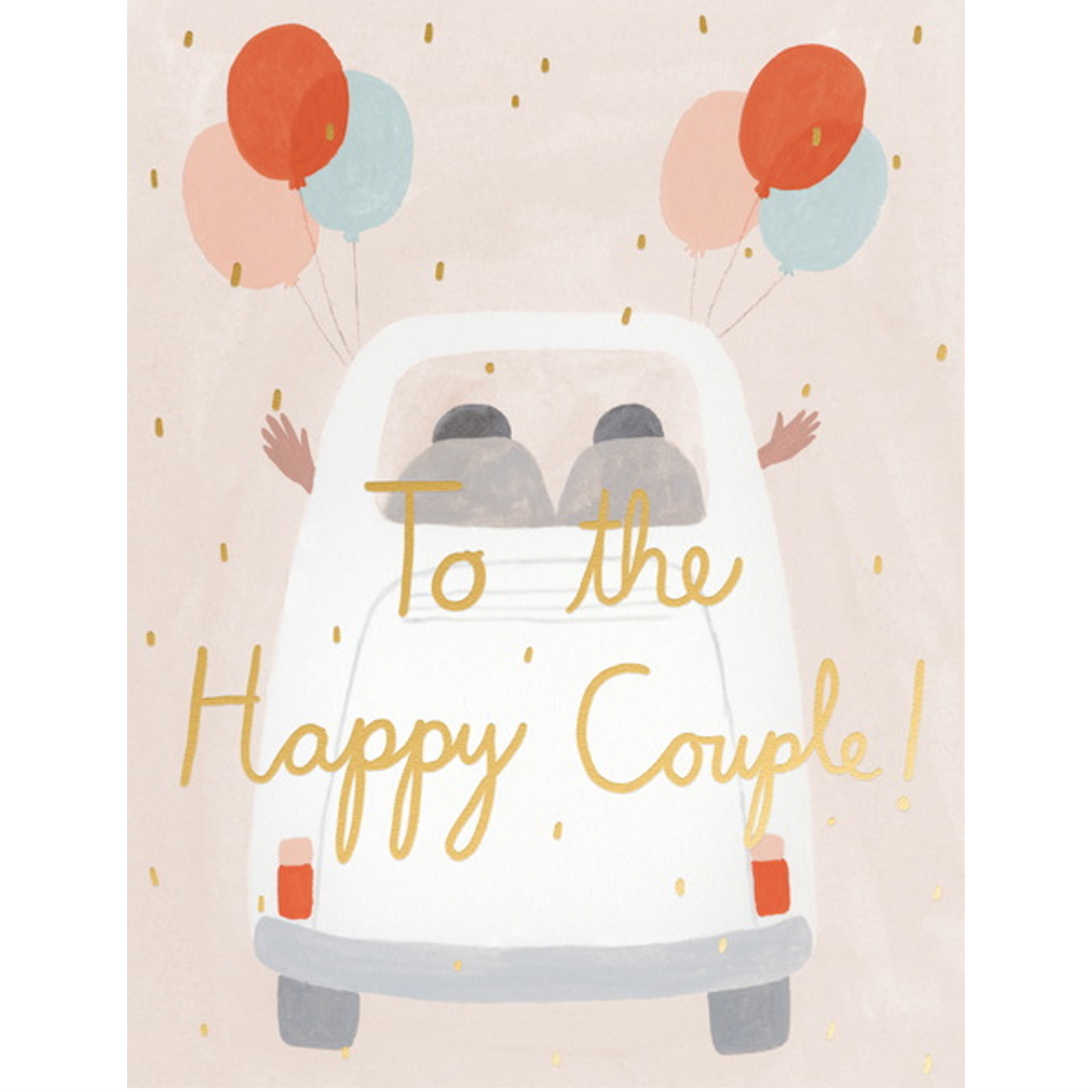 Away They Go Greeting Card