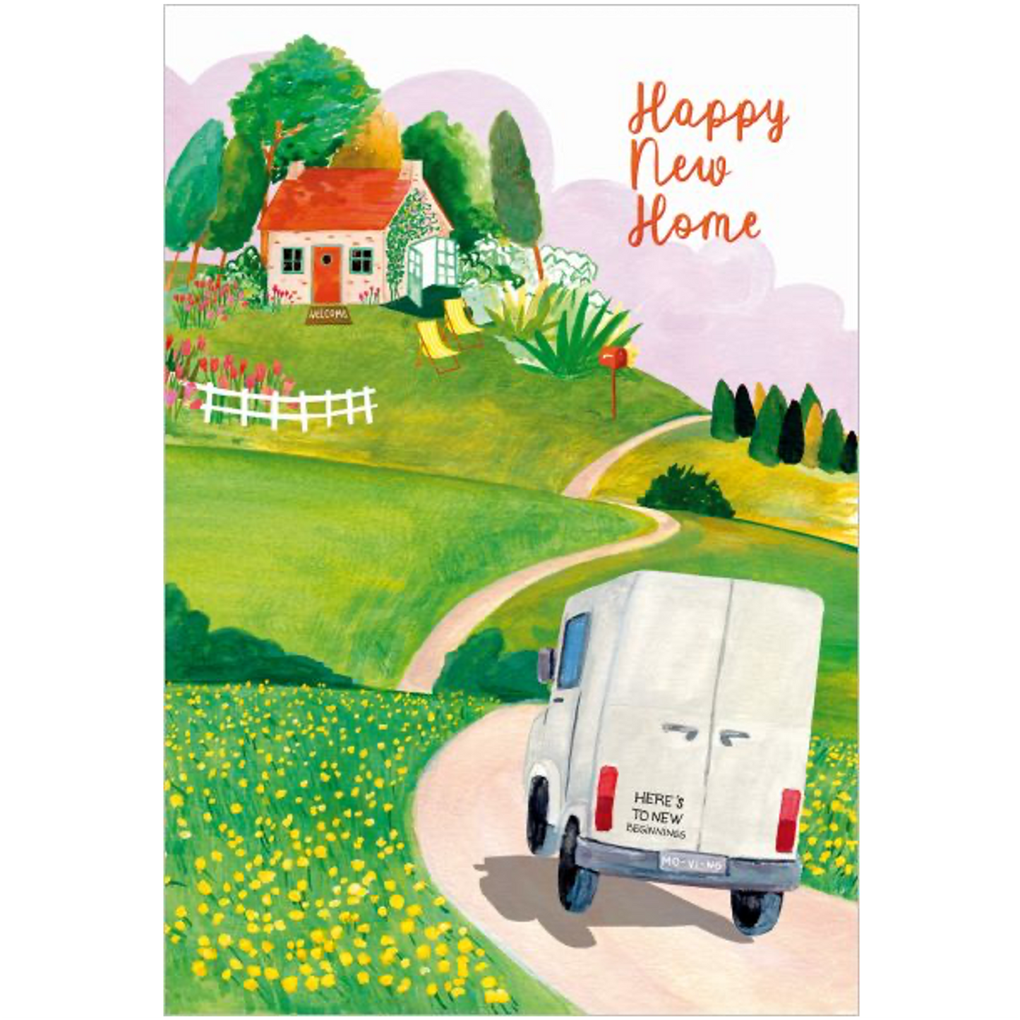 New Home Country Greeting Card