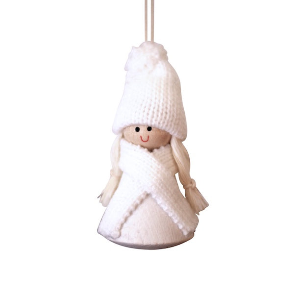 Winter Girl Hanging Ornament
