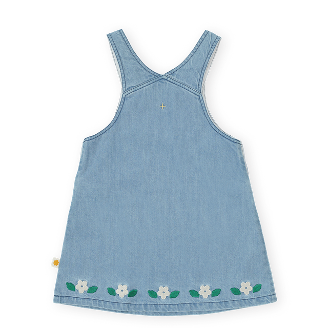 Wild Strawberry Pinafore Kids Dress