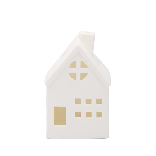 Light Up Porcelain House Small