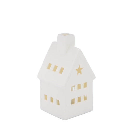 Light Up Porcelain House Extra Small