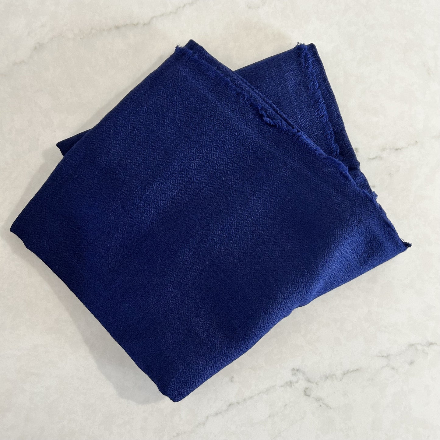 Sapphire Woven Cashmere & Silk Scarf