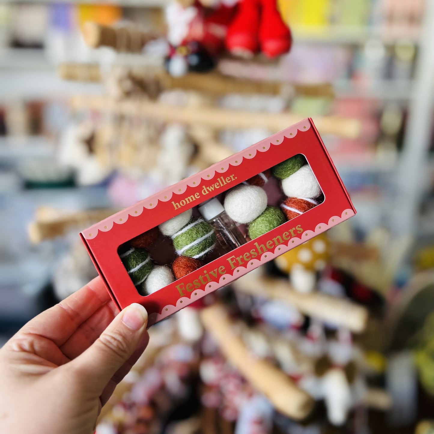 Festive Felt Fresheners - Flower & Fir Tree