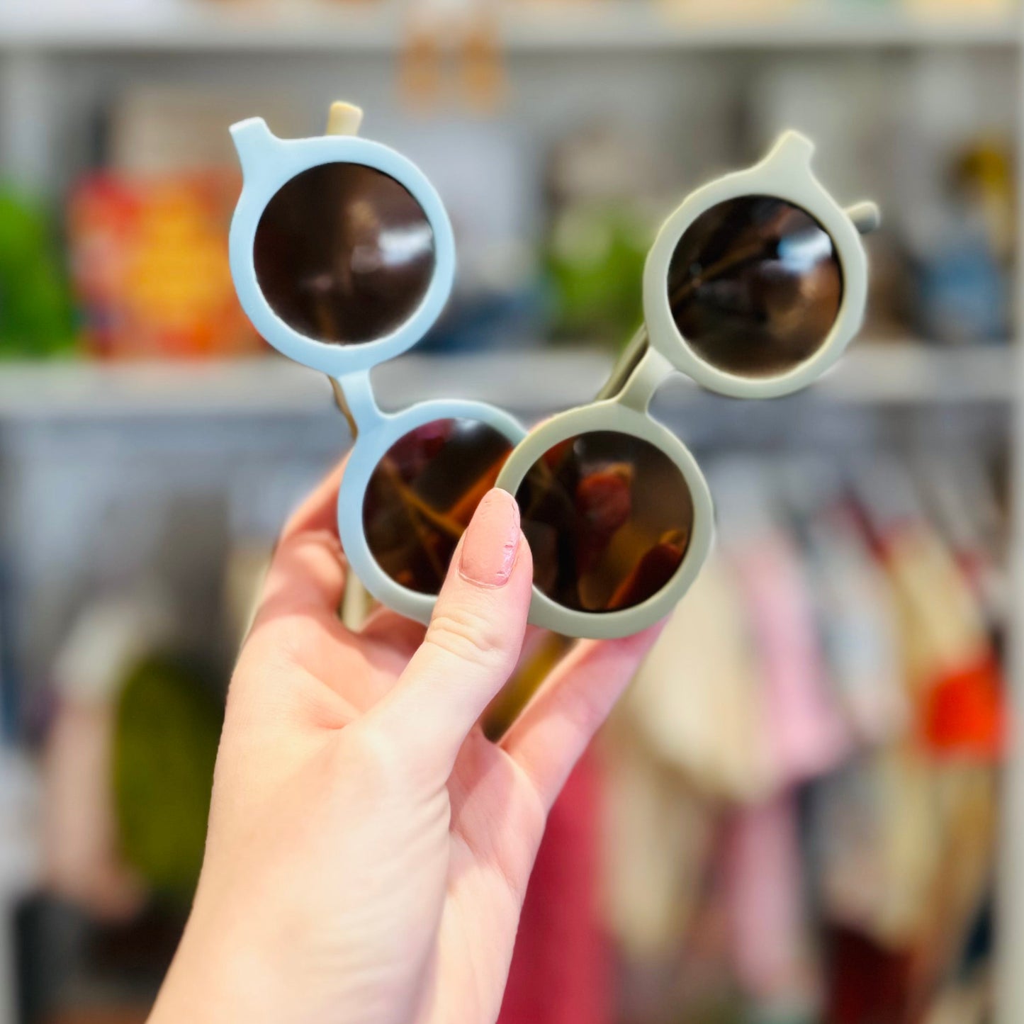 Anna Kids Sunglasses Dusty Green