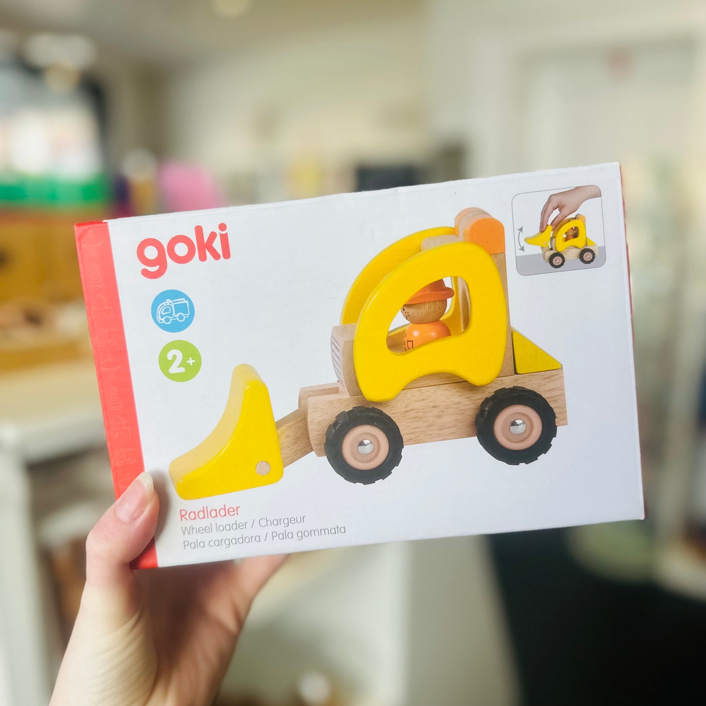 Front Loader Wooden Toy