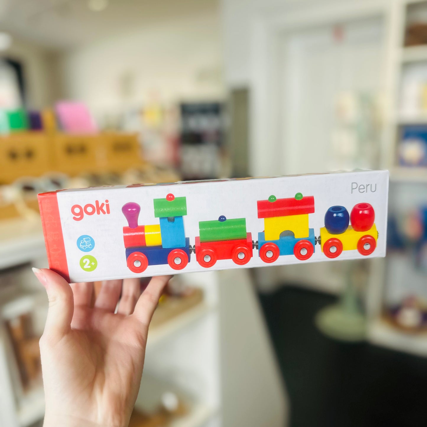 Peru Train Wooden Toy