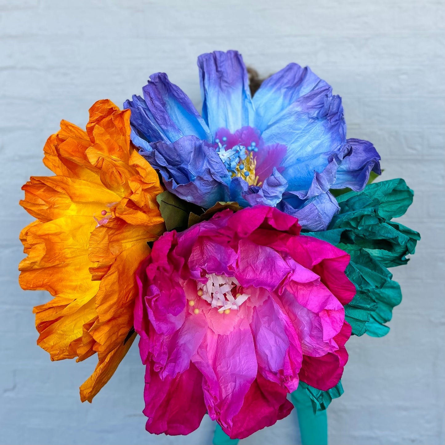 Paper Flower XL Blue