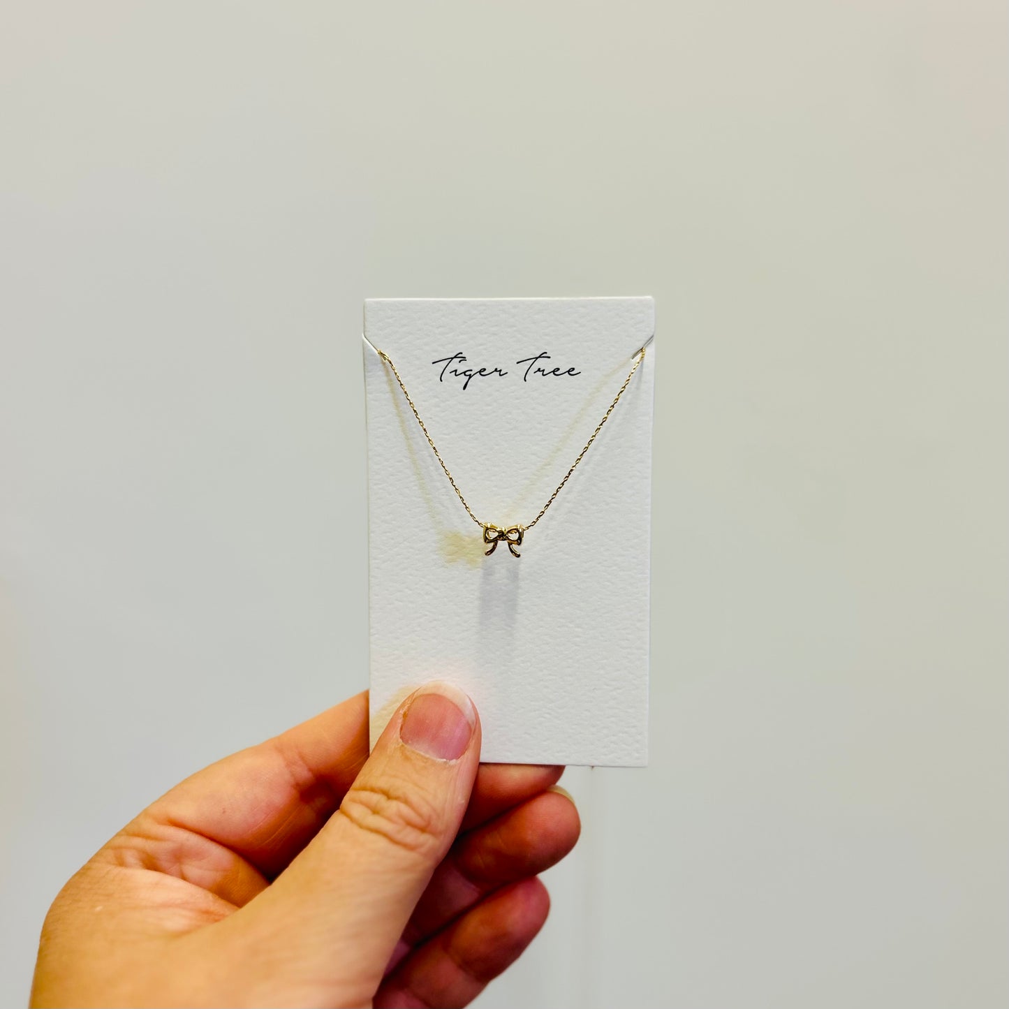 Sailor Bow Gold Necklace