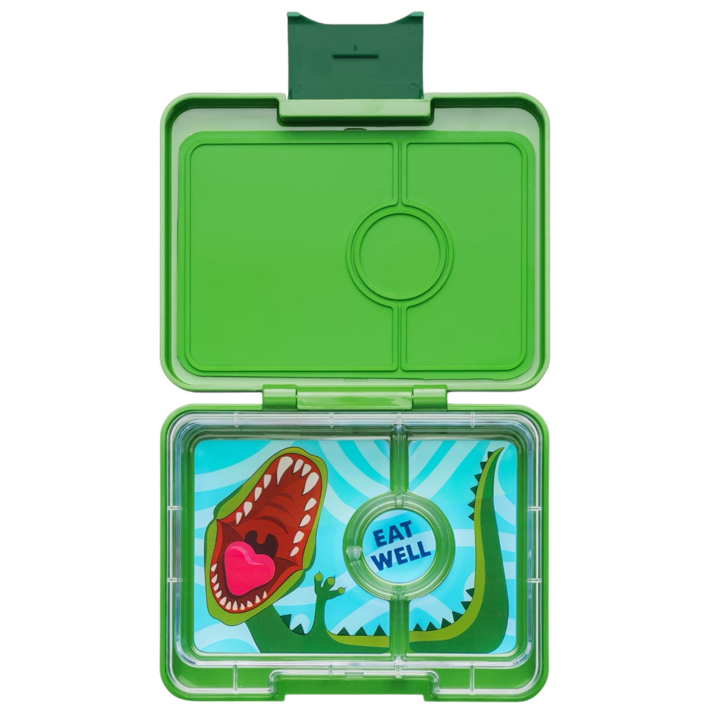 Yumbox Snack Jurassic Green Dinosaur