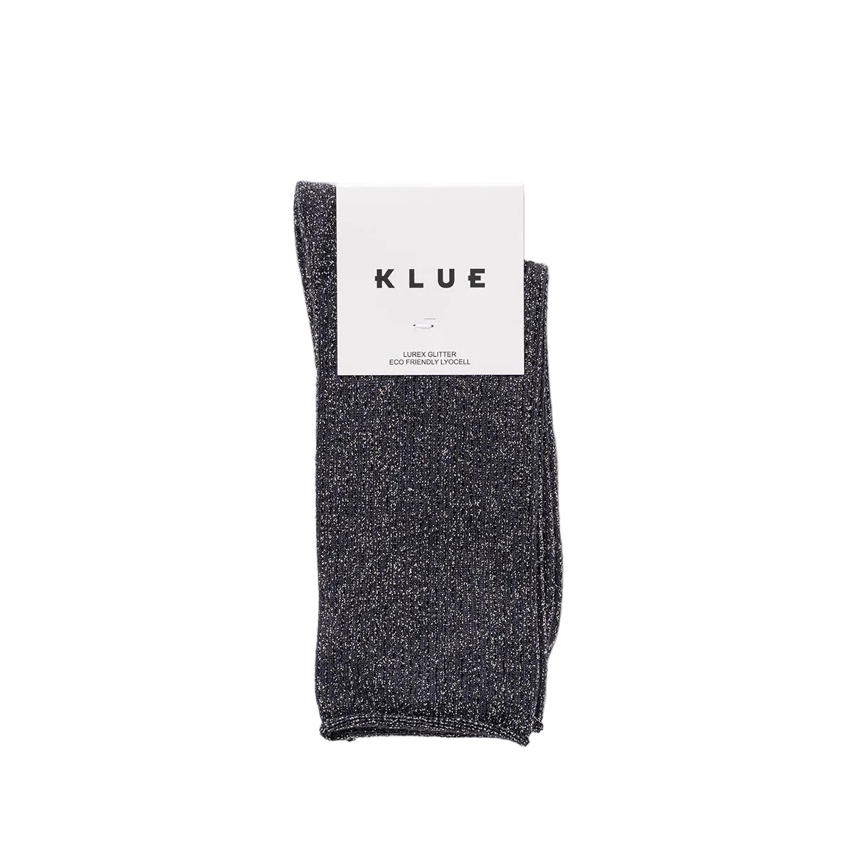 Grey Glitter Lurex Socks