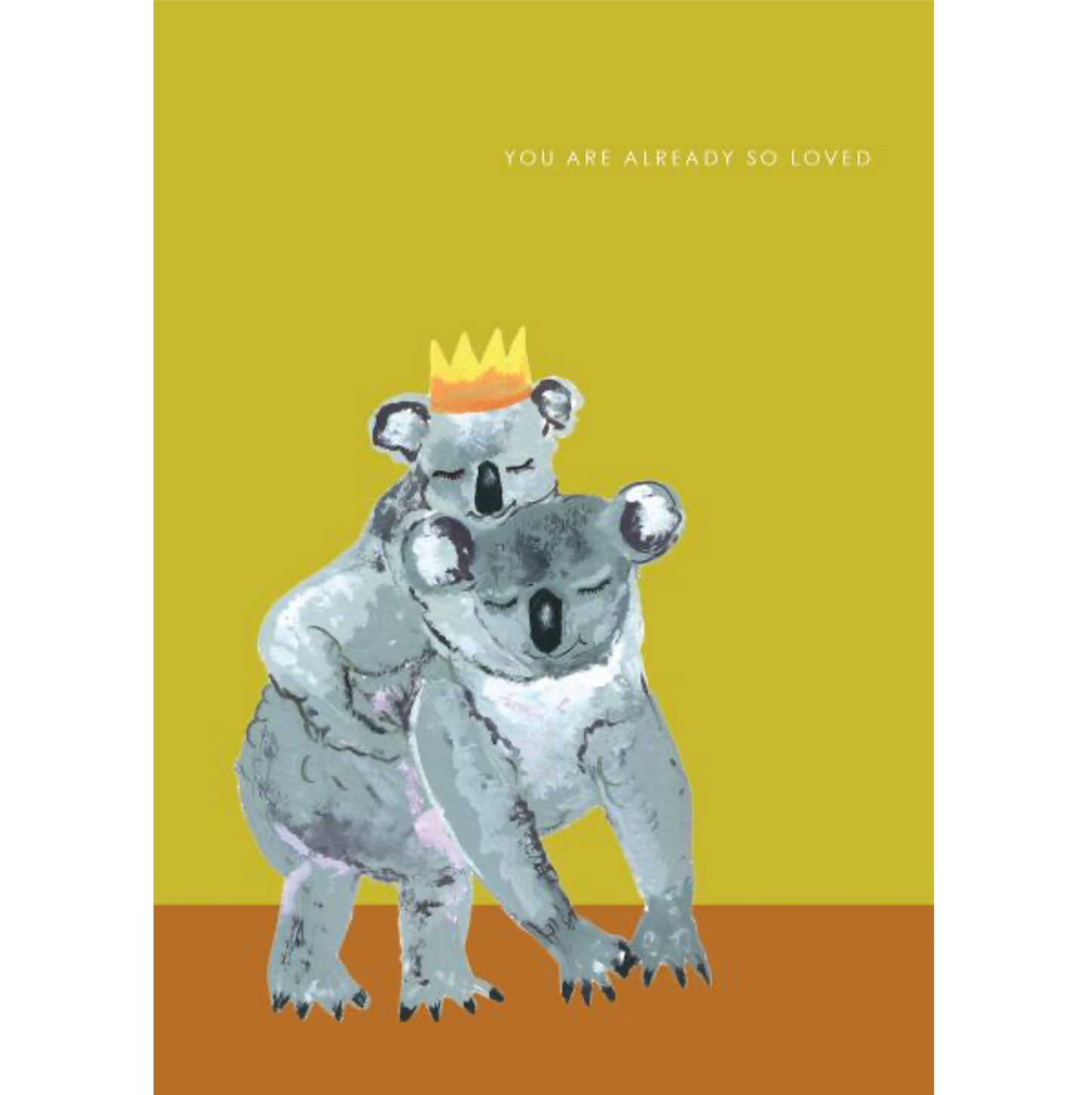 Koala New Baby Greeting Card