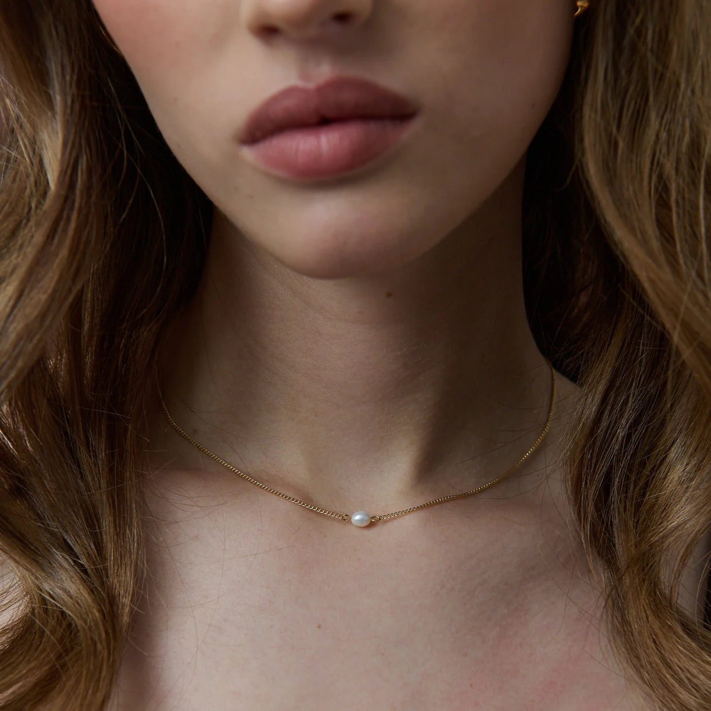 Rhoda Pearl 18K Gold Plated Necklace
