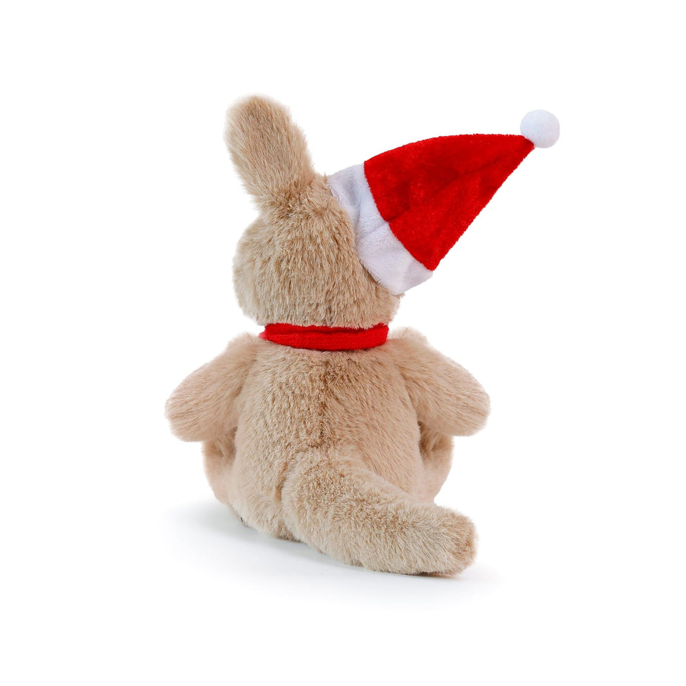 Little Roo-Dolph Christmas Kangaroo Soft Toy