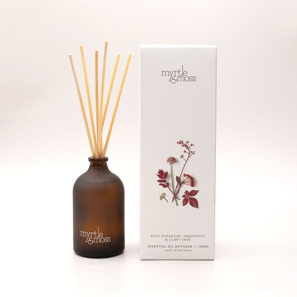 Rose Geranium, Grapefruit & Clary Sage Essential Oil Diffuser
