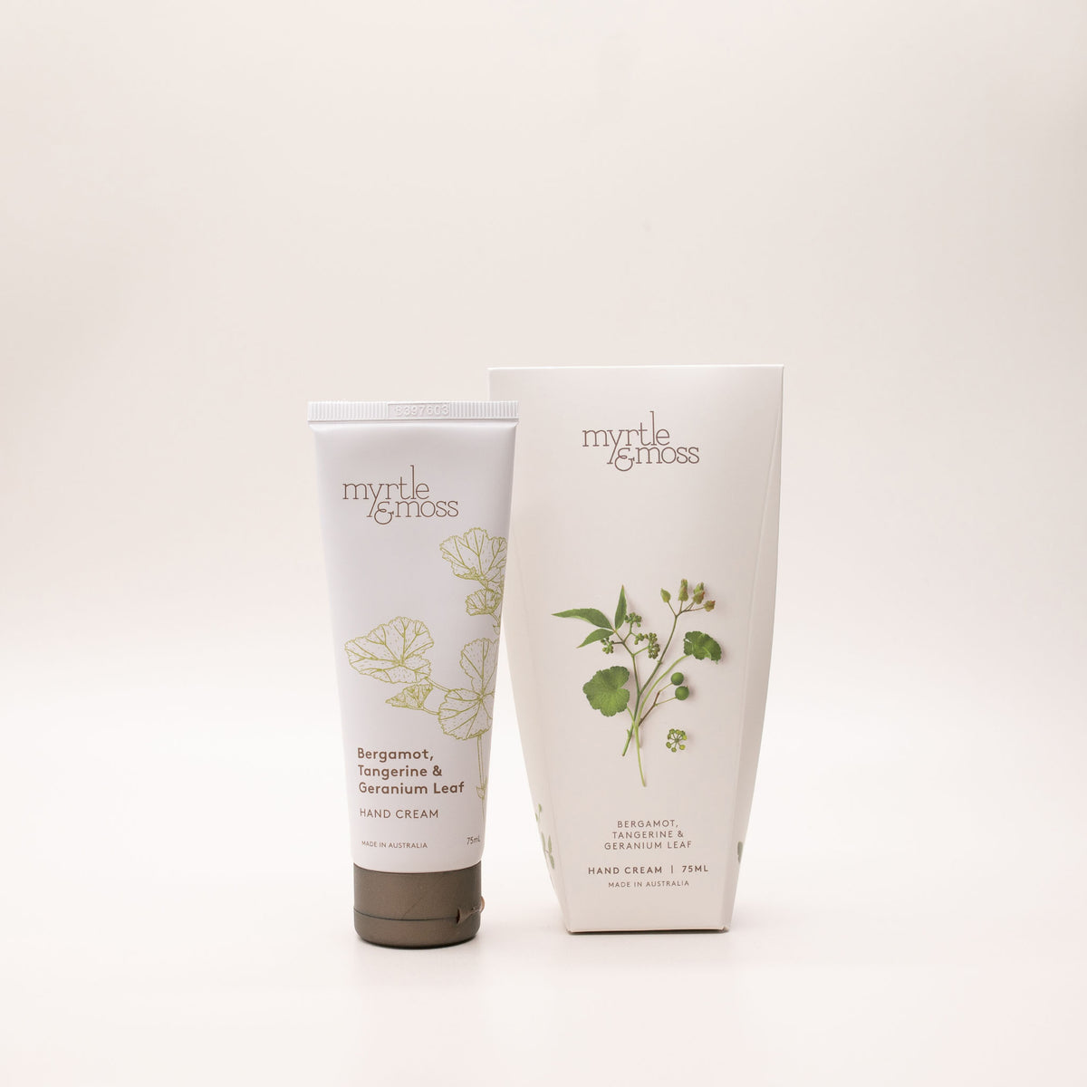 Bergamot, Tangerine & Geranium Leaf Hand Cream 75ml