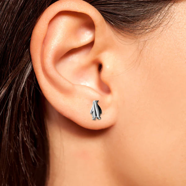Penguin Stud Earrings