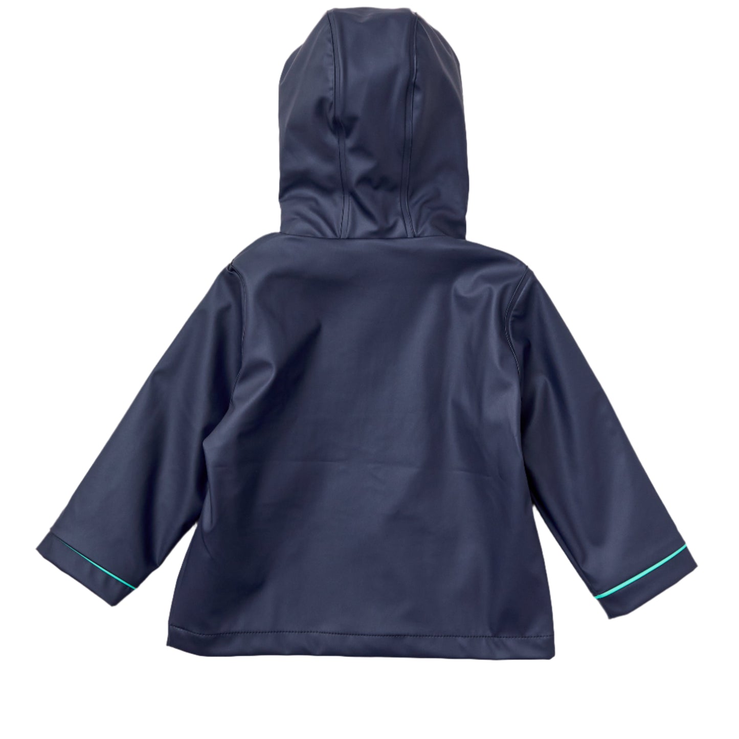 Stripy Sailor Waterproof Jacket Midnight Navy