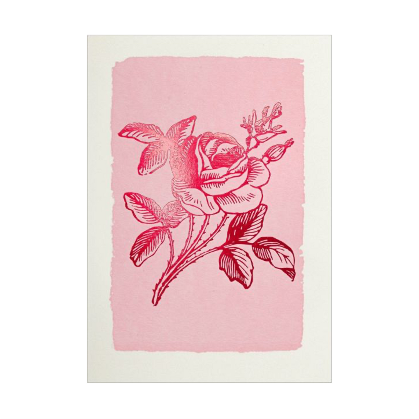 Rose Mini Greeting Card