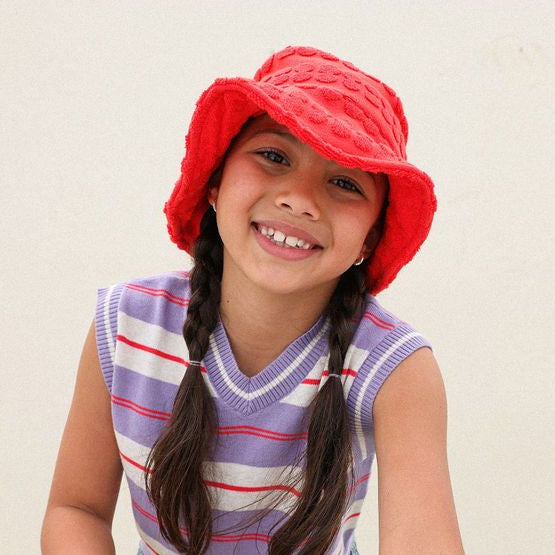 Fiesta Bubble Terry Towelling Baby & Kids Bucket Hat
