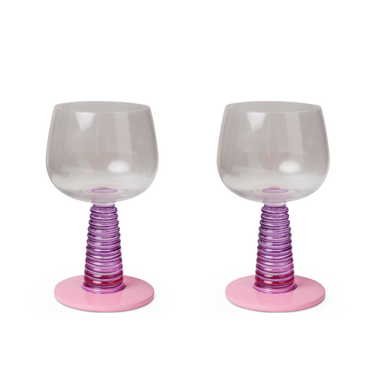Sardinia Stalk Wine Glass Set of 2