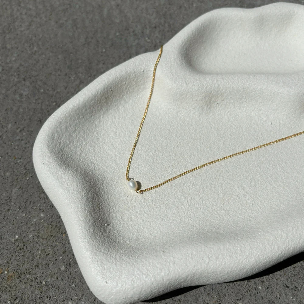 Rhoda Pearl 18K Gold Plated Necklace