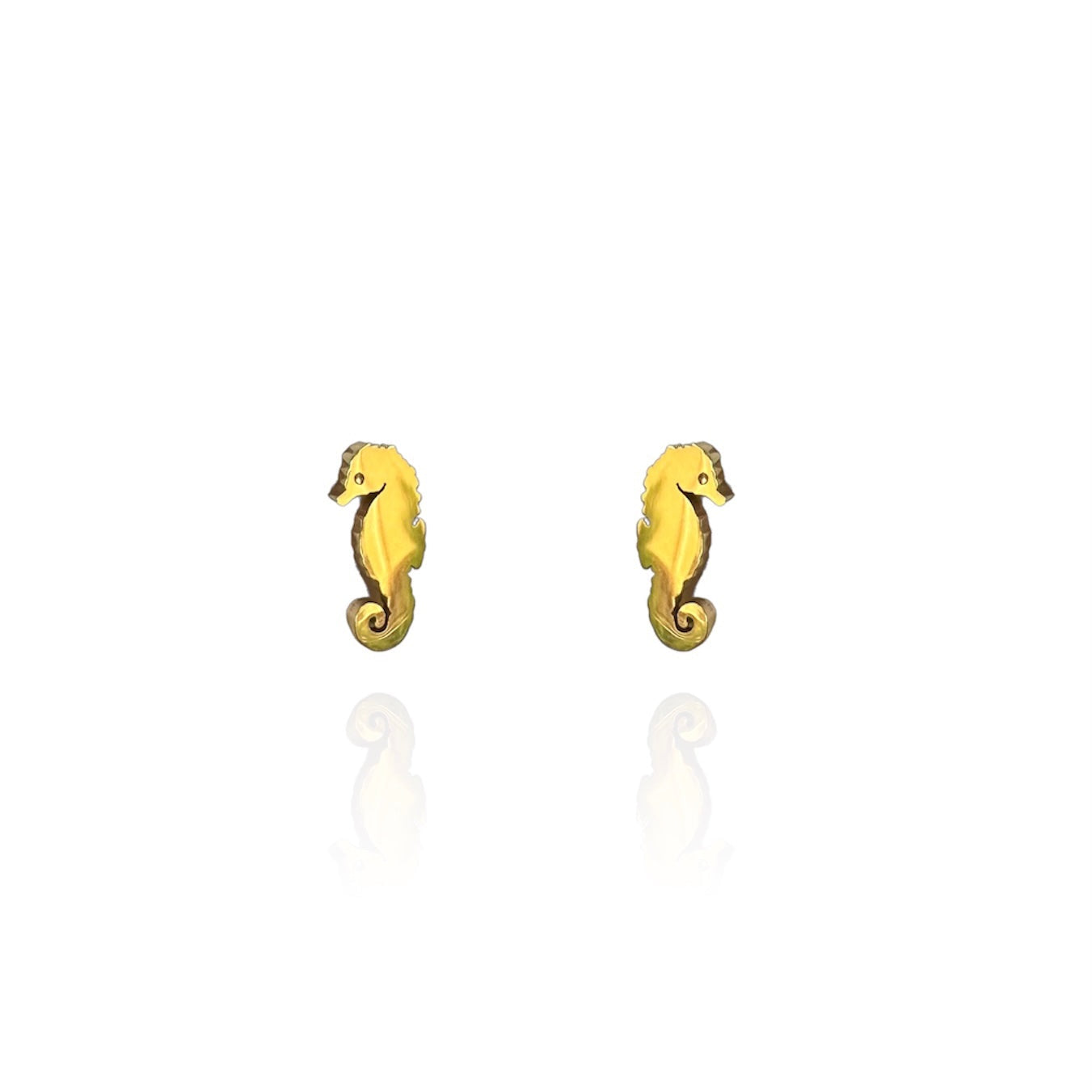 Sea Horse Stud Earrings
