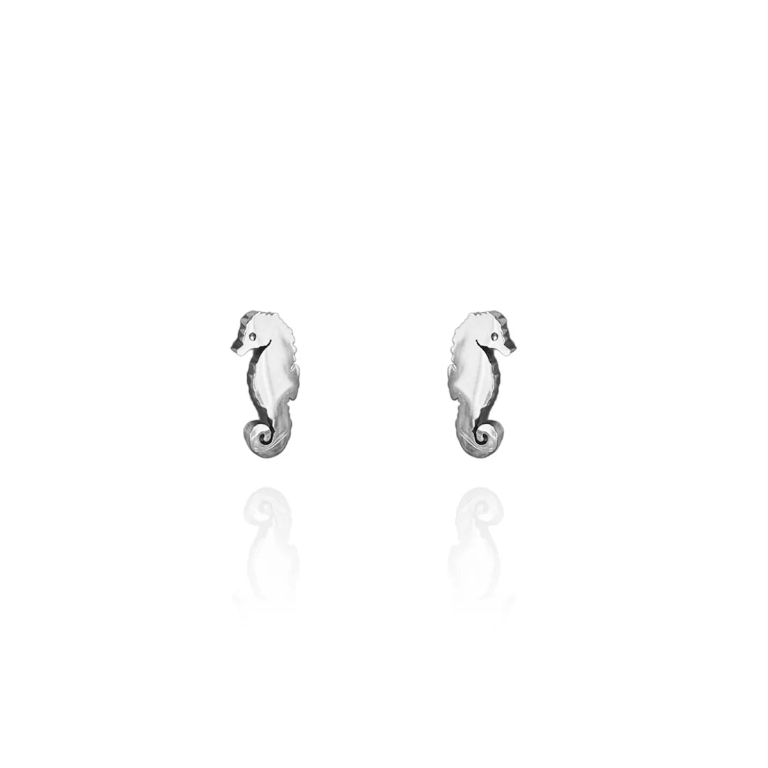 Sea Horse Stud Earrings