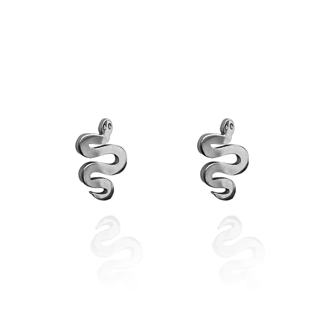 Serpent Stud Earrings