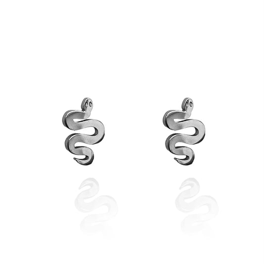 Serpent Stud Earrings