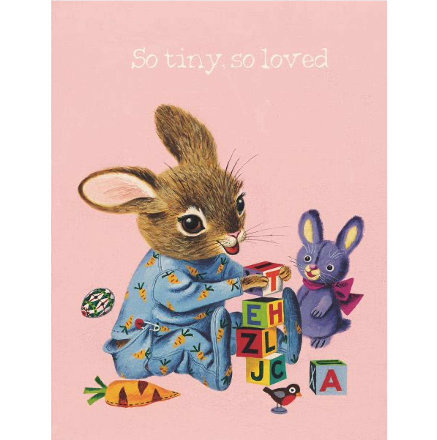 So Tiny, So Loved Greeting Card