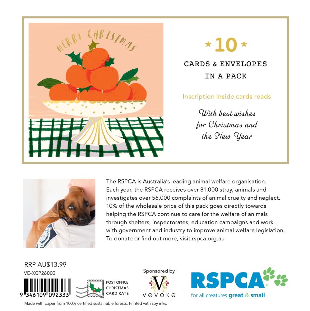 Bowl of Fruit Charity Cards Set of 10