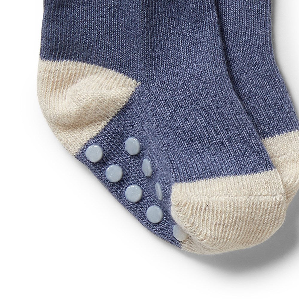 Rain Drop Organic 3 Pack Baby Socks
