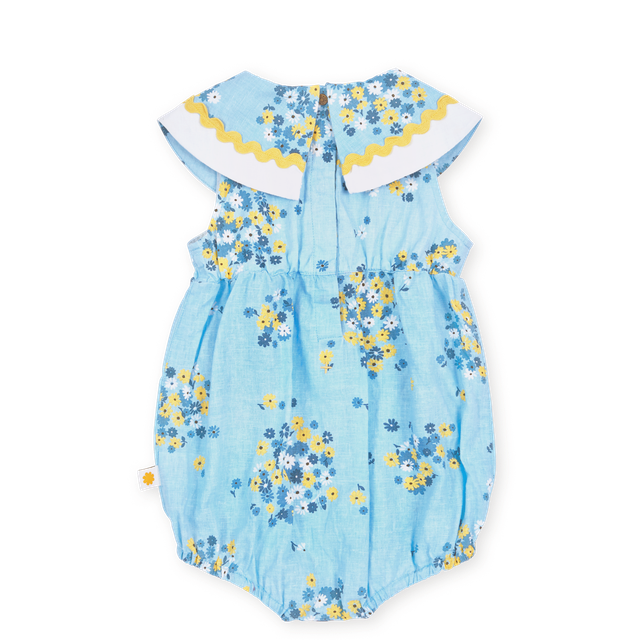 Floral Ava Collared Romper