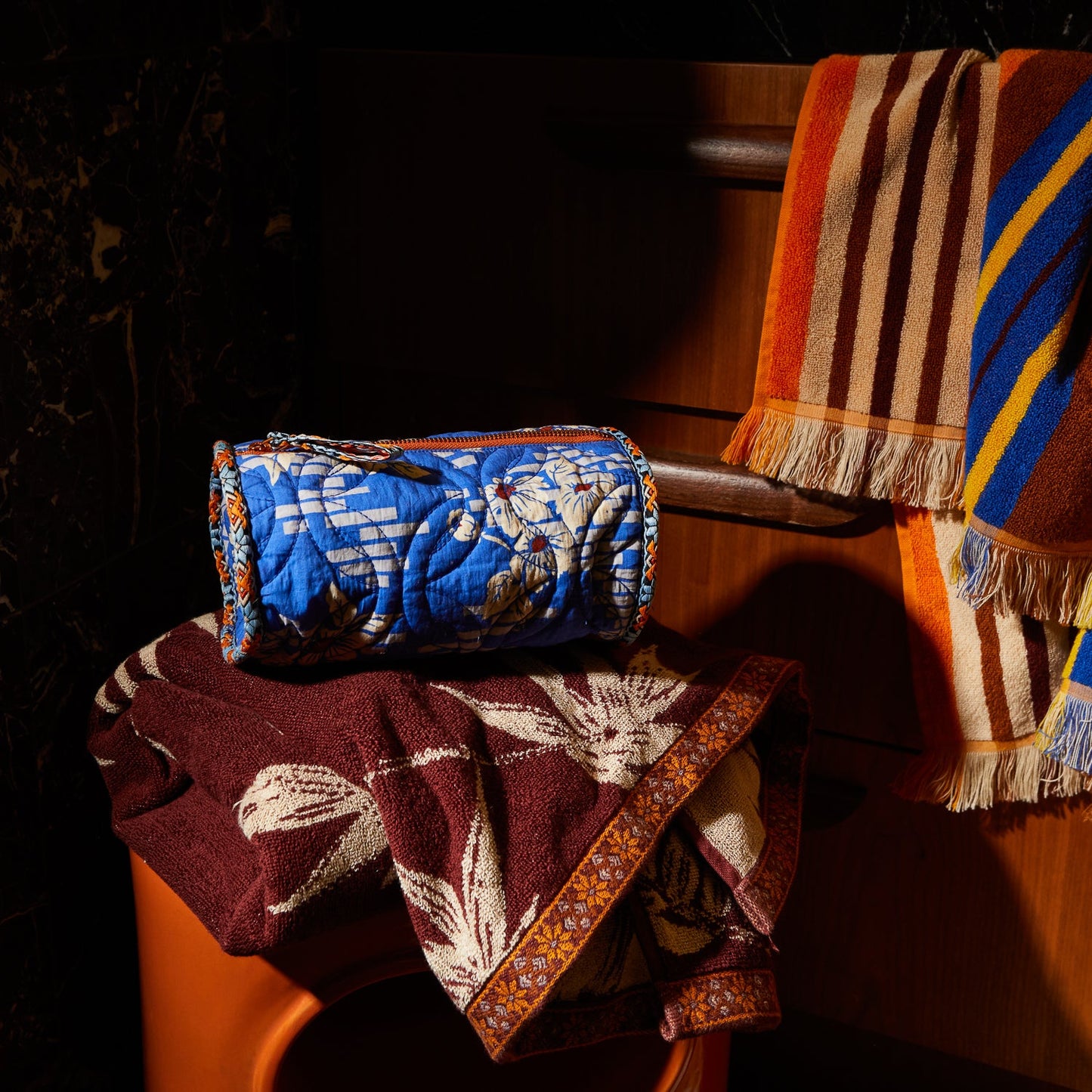 Ultramarine Marta Makeup Bag