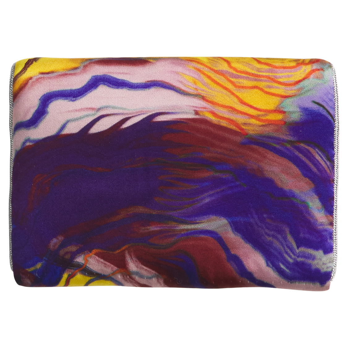 Zoi Ultramarine Silk Pouch
