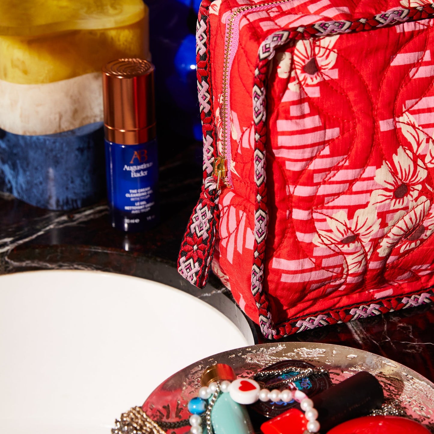 Vermillion Marta Vanity Bag