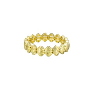 Gold Sea Shell Bracelet