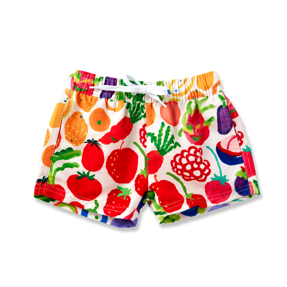 Eat The Rainbow Kids Boardshorts