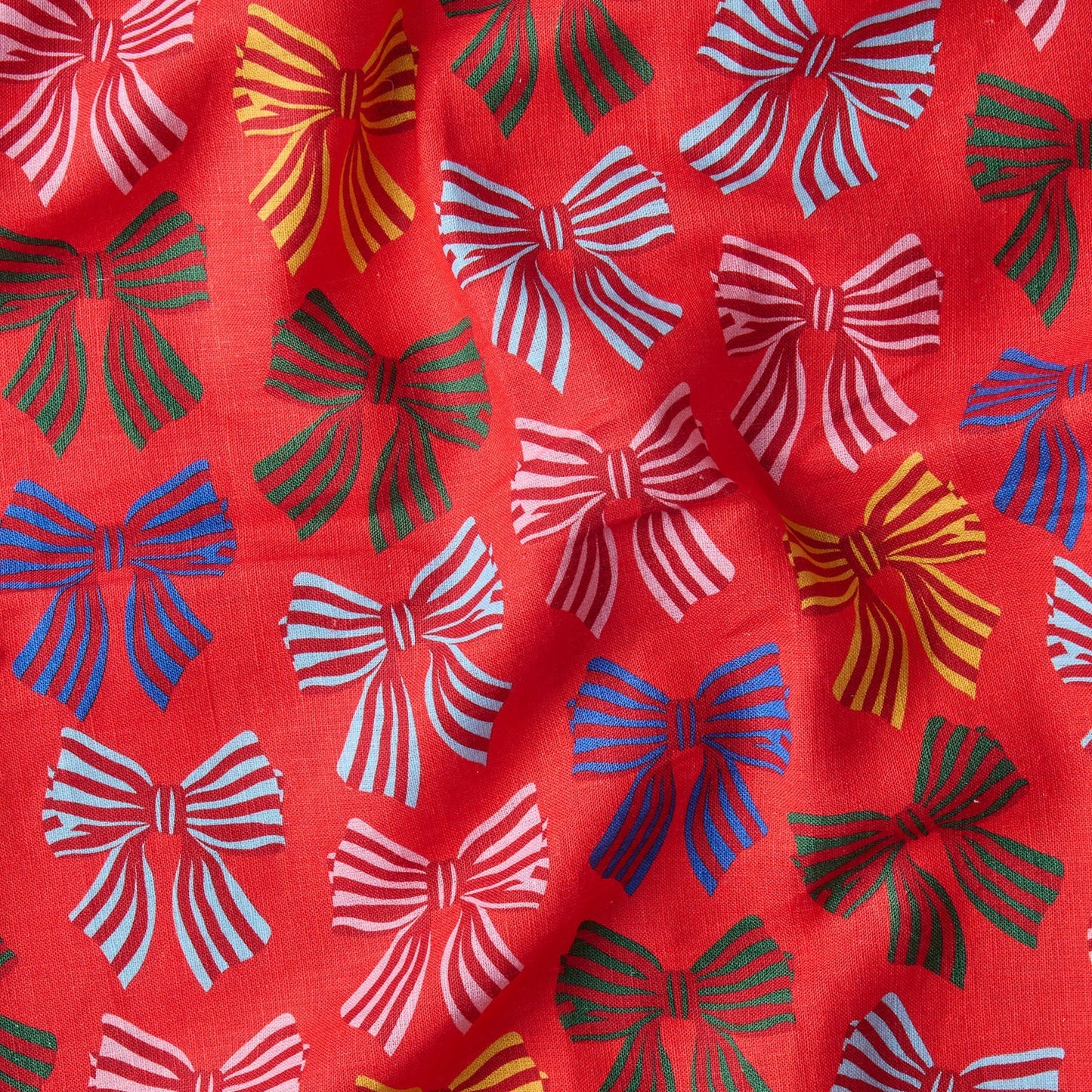 Festive Bow Tea Towel