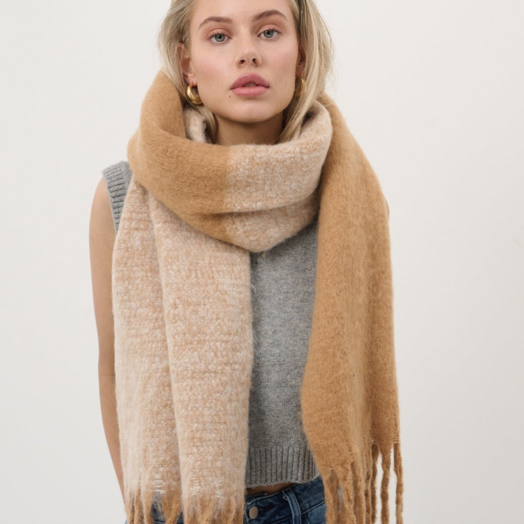 Caramel Duo Scarf
