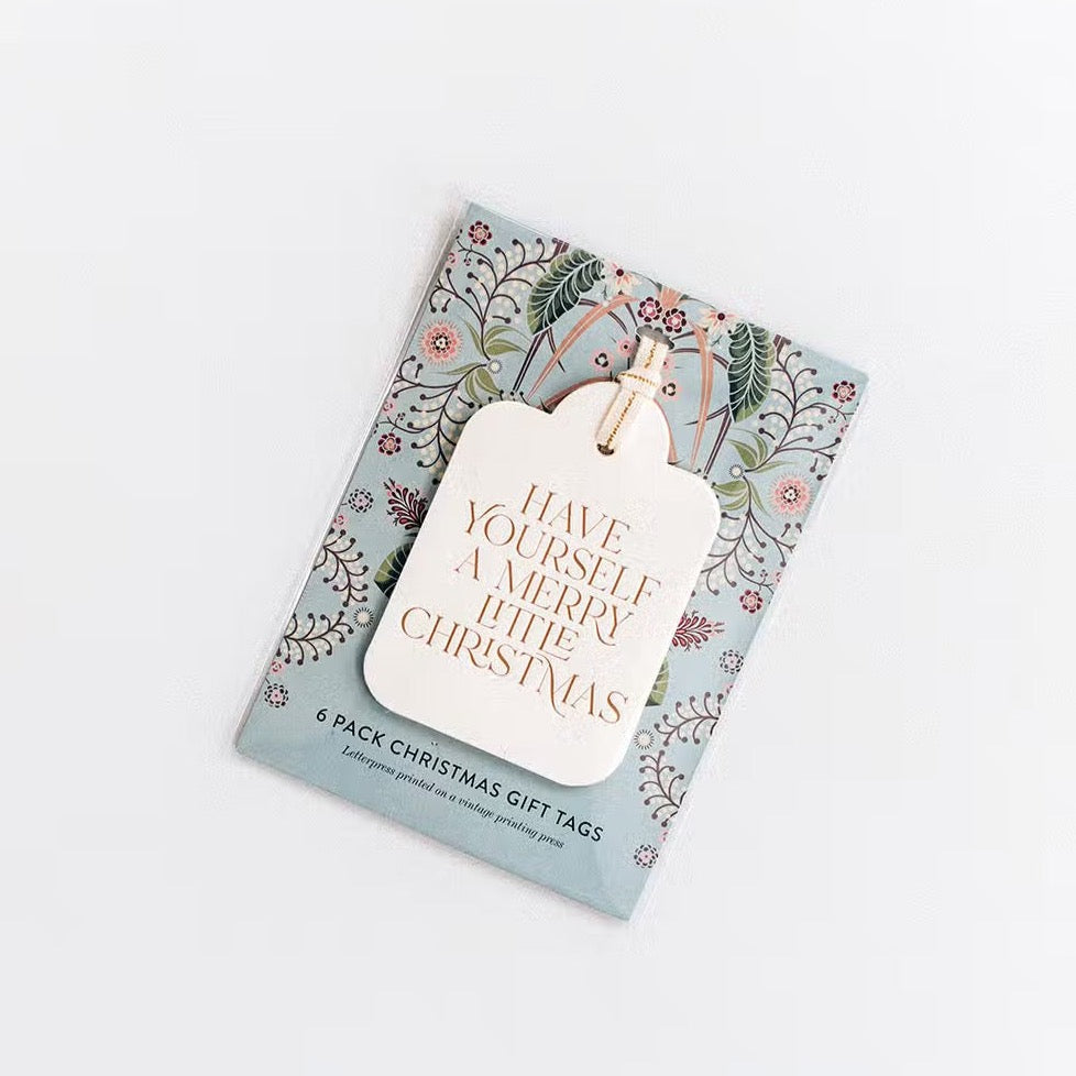 Have Yourself A Merry Little Christmas Gift Tags 6 Pack