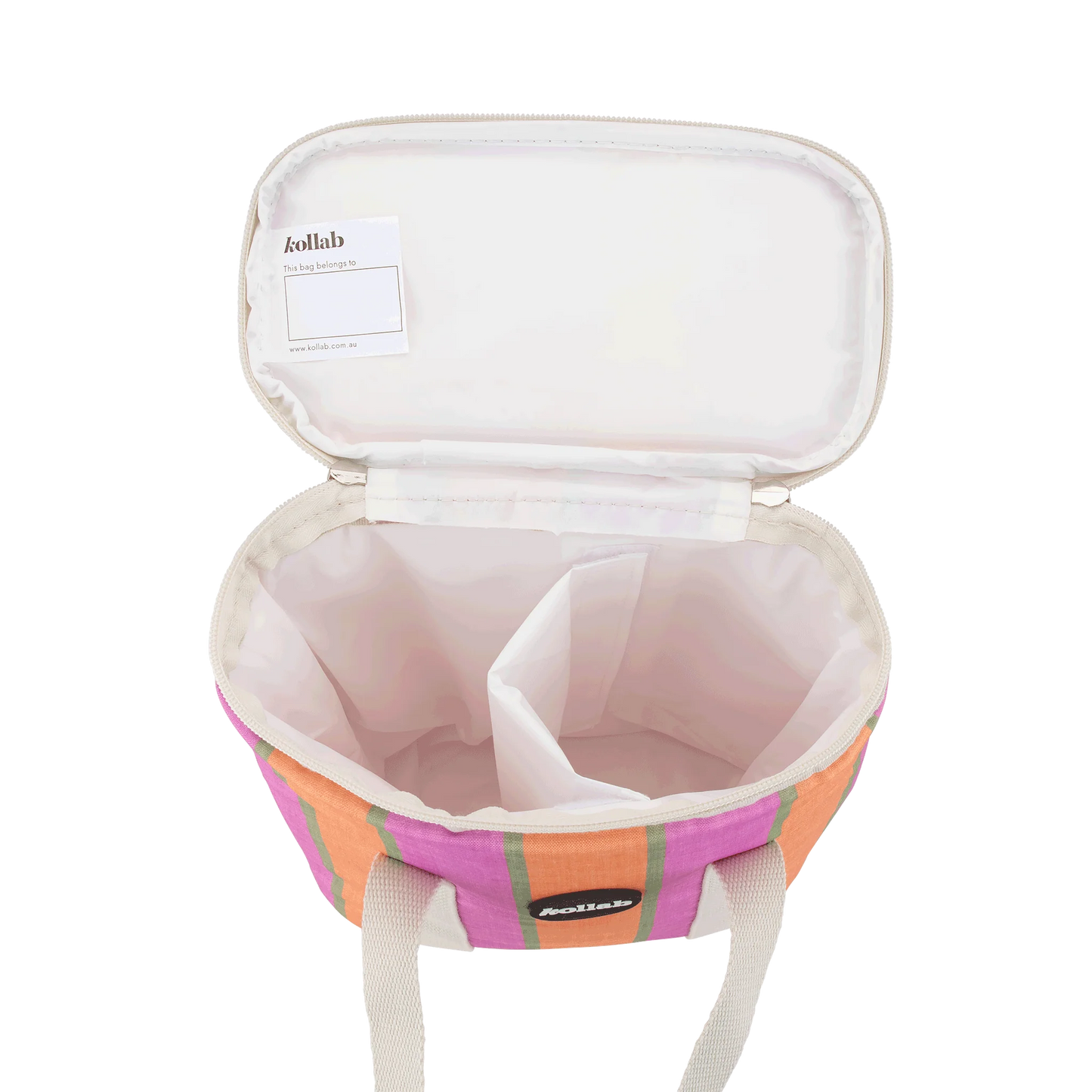 Sunset Stripe Wine Cooler Bag