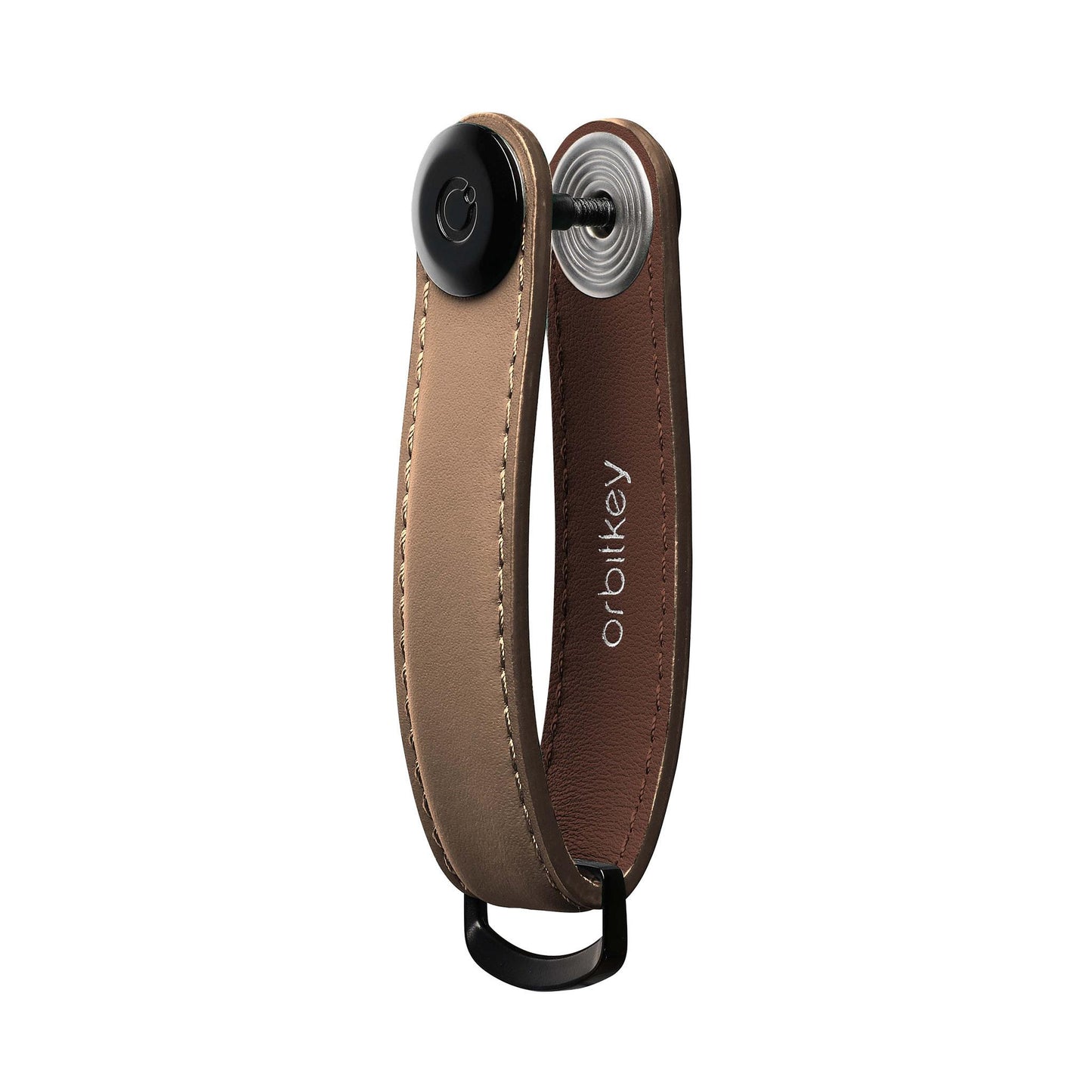 Key Organiser Matte Leather Mocha