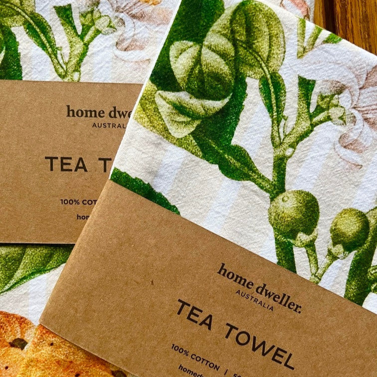 Orange Tea Towel