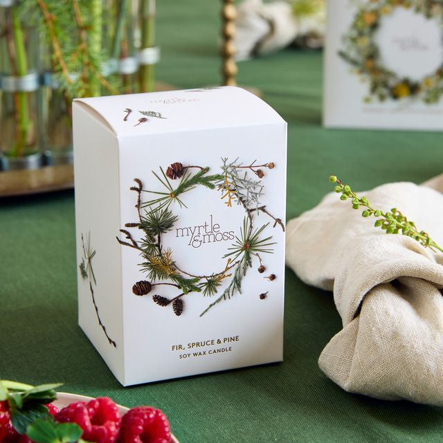Christmas Candle Pine, Fir & Spruce