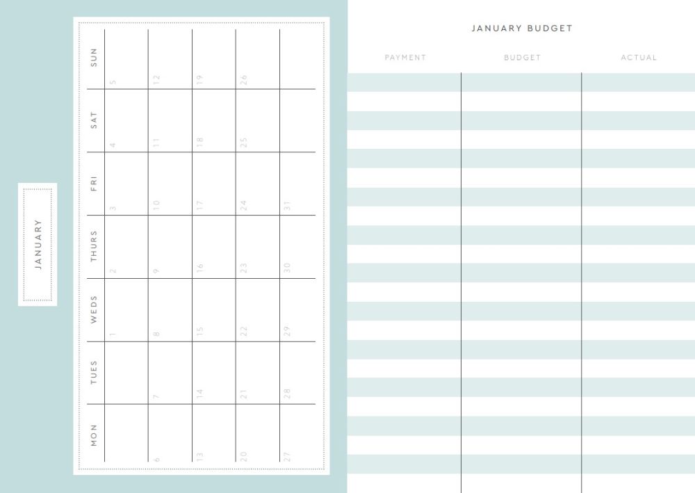 Gouache Floral 2026 Diary A6