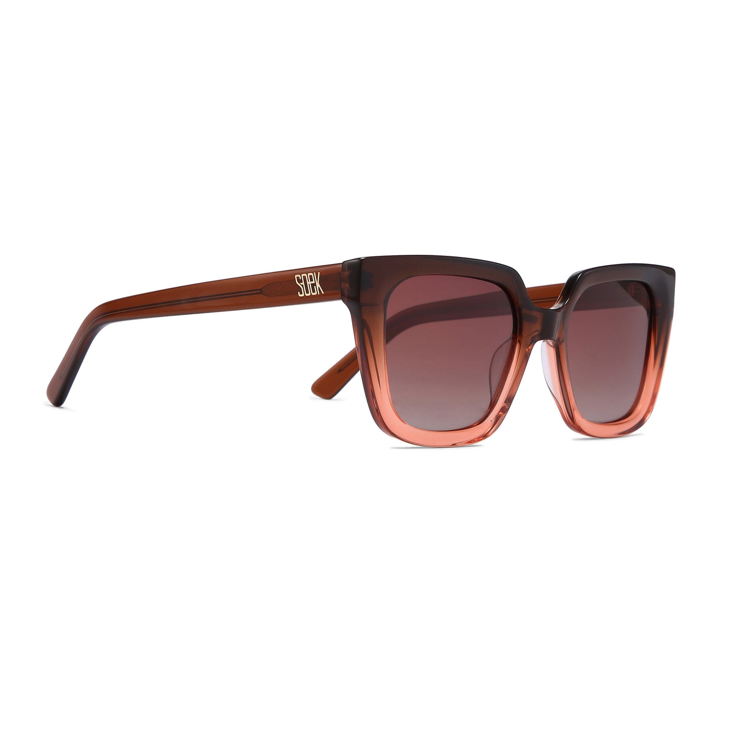 Harper Ombre Brown Plant Based Sunglasses