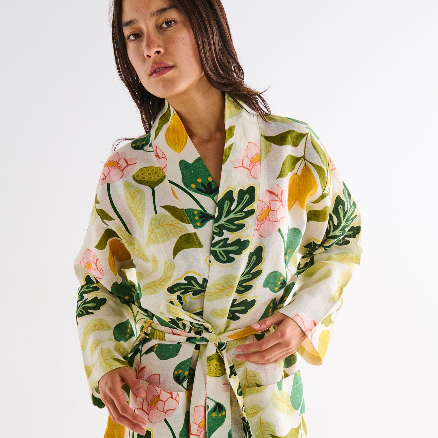 Wander Linen Robe