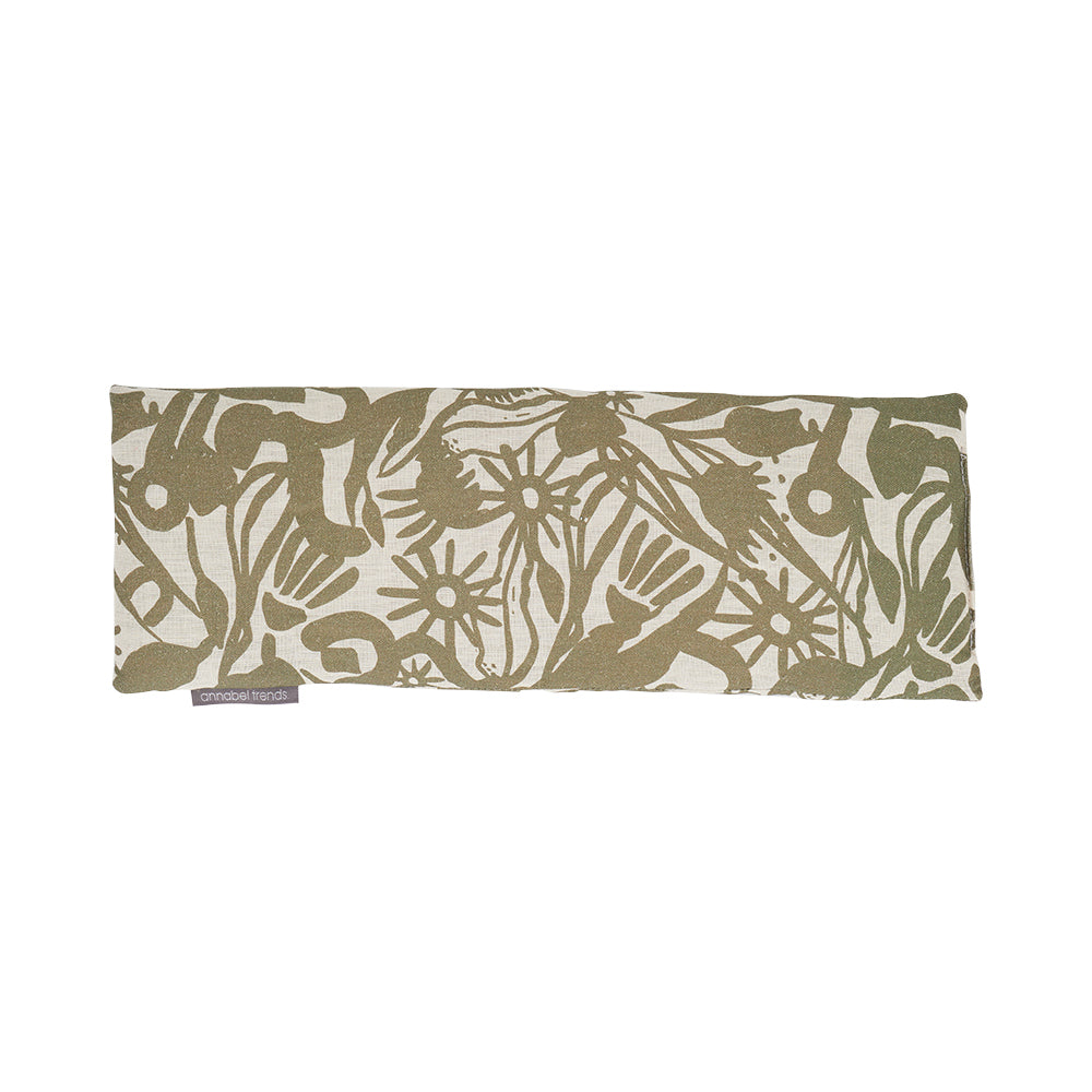 Linen Heat Pillow Abstract Gum